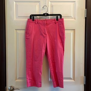 Talbots Signature Pink Capris- Size 8